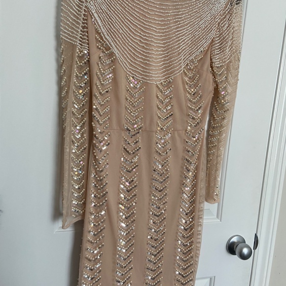 New! Asos fully beaded bodycon dress - Picture 2 of 8